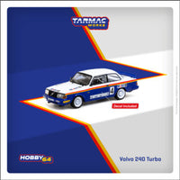 (Preorder) Tarmac Works 1:64 Volvo 240 Turbo Malaysian Group A