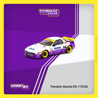 Tarmac Works 1:64 Pandem Mazda RX-7 FC3S- White Purple – Hobby64