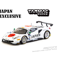 (Preorder) Tarmac Works 1:64 Ferrari 488 GT3 FIA GT Nations Cup 2018 T. Kondo / K. Seto – Japan Exclusive