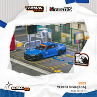 (Preorder) Tarmac Works 1:64 VERTEX Silvia (S15) Tarmac Works 10th Anniversary