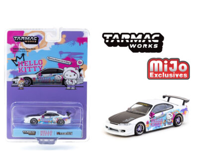 (Preorder) Tarmac Works 1:64 Vertex Nissan Silvia S15 Hello Kitty Special