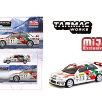 (Preorder) Tarmac Works 1:64 Mitsubishi Lancer Evolution II Rallye Monte-Carlo