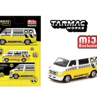 Tarmac Works 1:64 Dodge Van Mooneyes – Yellow – Global64 – MiJo Exclusives