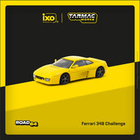 (Preorder) Tarmac Works 1:64 Ferrari F348 Challenge – Yellow – Road64 – ixo Models