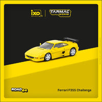 (Preorder) Tarmac Works 1:64 Ferrari F355 Challenge – Yellow – Road64