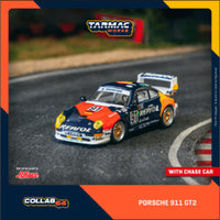 (Preorder) Tarmac Works x Schuco 1:64 Porsche 911 GT2 24h LE MANS 1995 #91-