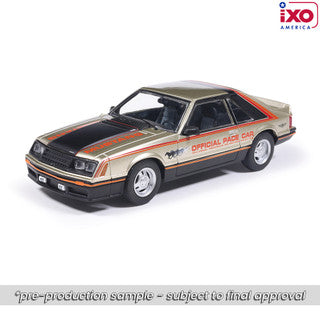 IXO 1:43 1979 Ford Mustang Indianapolis 500 Pace Car - Silver