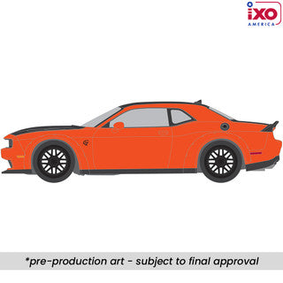 1:64 2019 Dodge Challenger SRT Hellcat - Go Mango