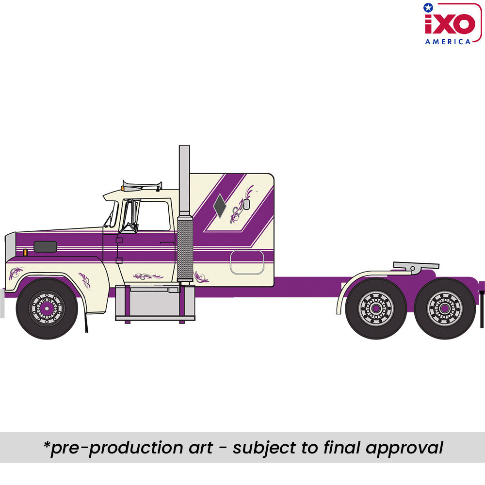 1:64 1978 Ford LTL-9000 - Purple and Cream