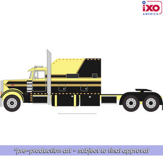 IXO 1:64 2002 Peterbilt 379 Big Bunk - Yellow and Black