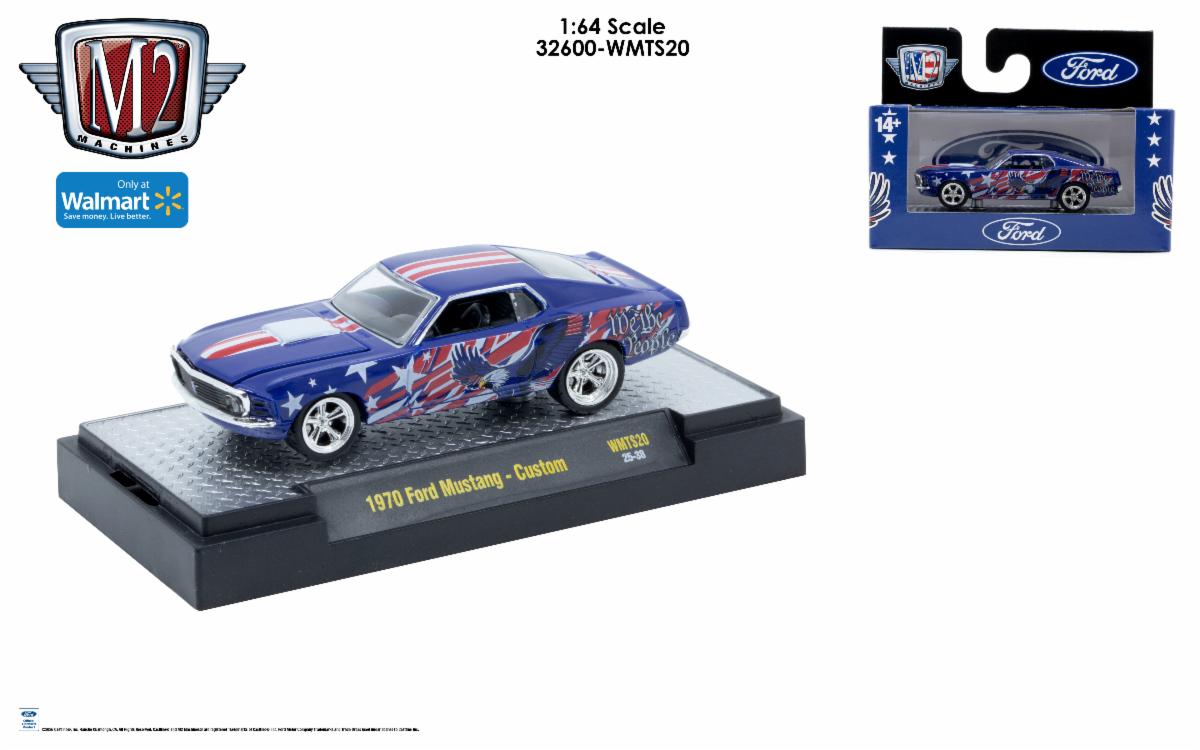 M2 Machines 1:64 Scale Patriotic Series  32600-WMTS20