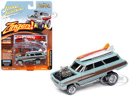 JL 1:64 Street Freak-Ford 1964 Country Squire Blue