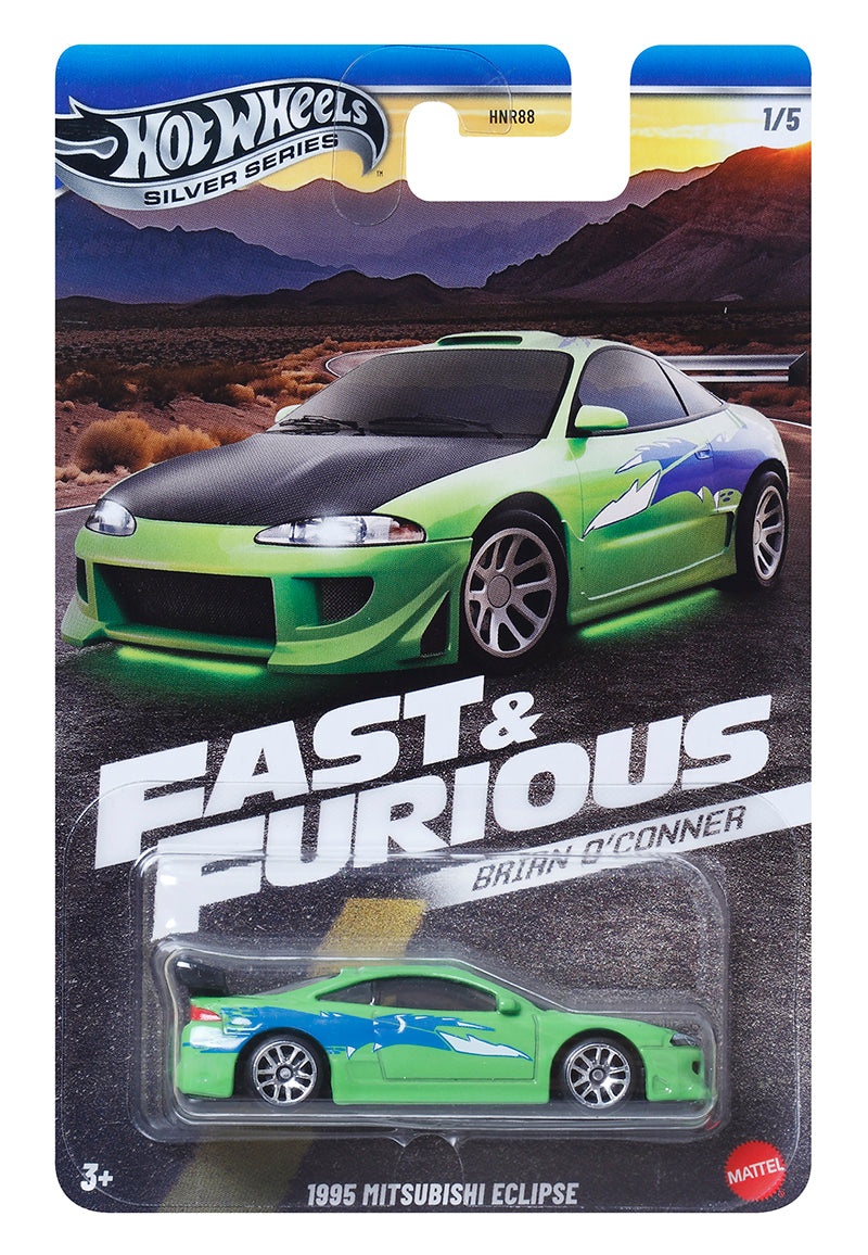 2025 Fast and Furious Brian O'Connor 5 Car Set