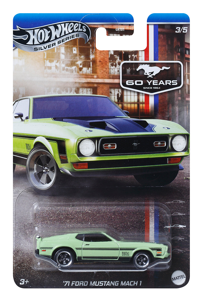 2025 Mustang 60 Years 5 Car Set