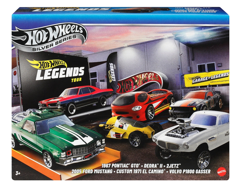 2025 Hot Wheels Legends 6 Car Set House of Diecast Cars