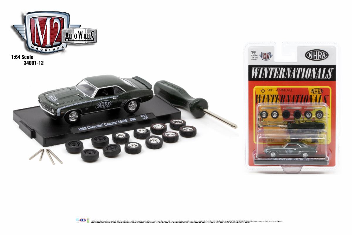 M2 Model Kits 1:64 Scale 34001 Series, Release 12 (34001-12)