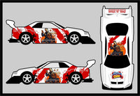 
              Scary Wine Bottle Nissan Super Silhoutte Skyline 1 of 1 -  2 Car Set
            