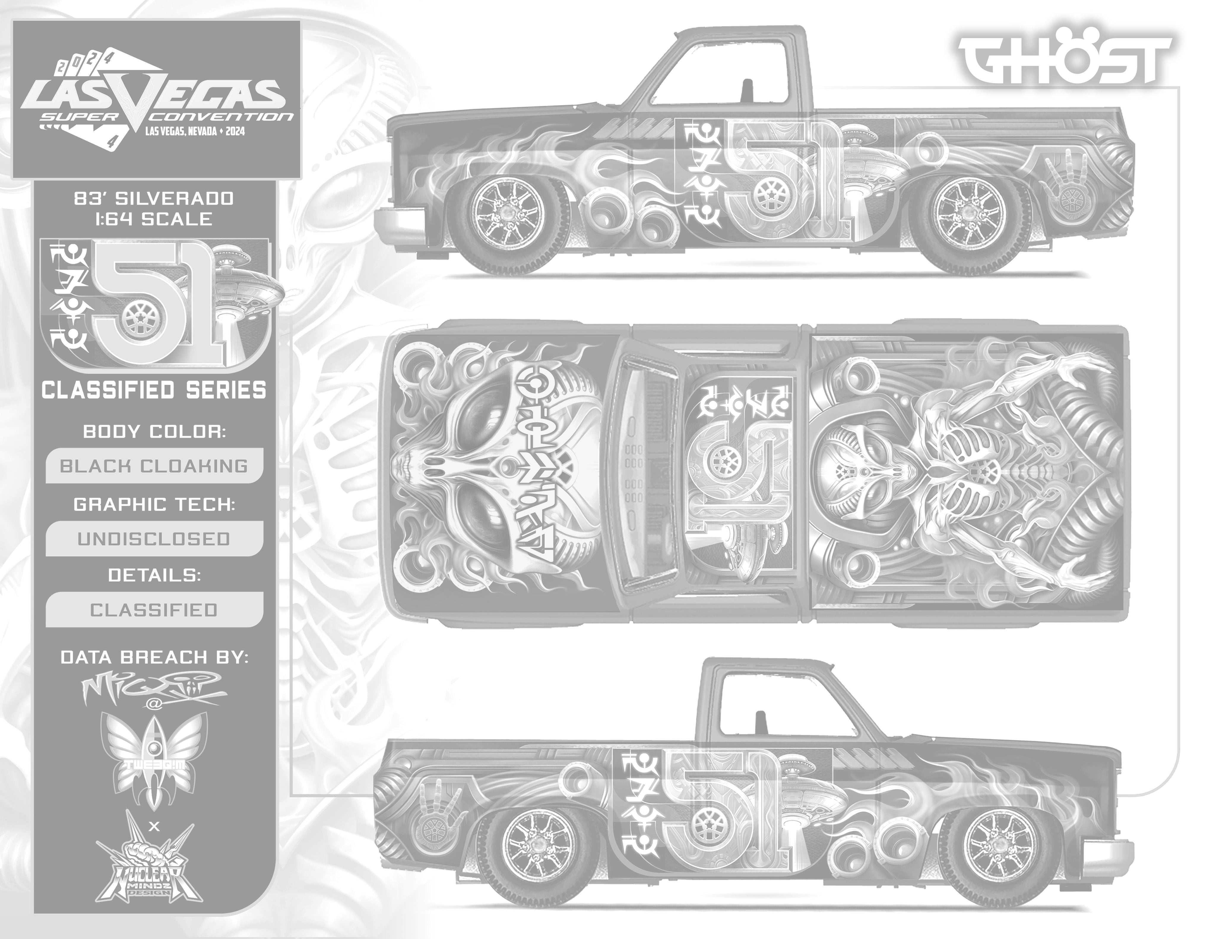 2024 Las Vegas Super Convention Exclusive MiQ 1983 Silverado