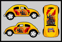 
              Scary Wine Bottle VW Bug 1 of 1 2 Car Set
            