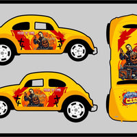 Scary Wine Bottle VW Bug 1 of 1 2 Car Set