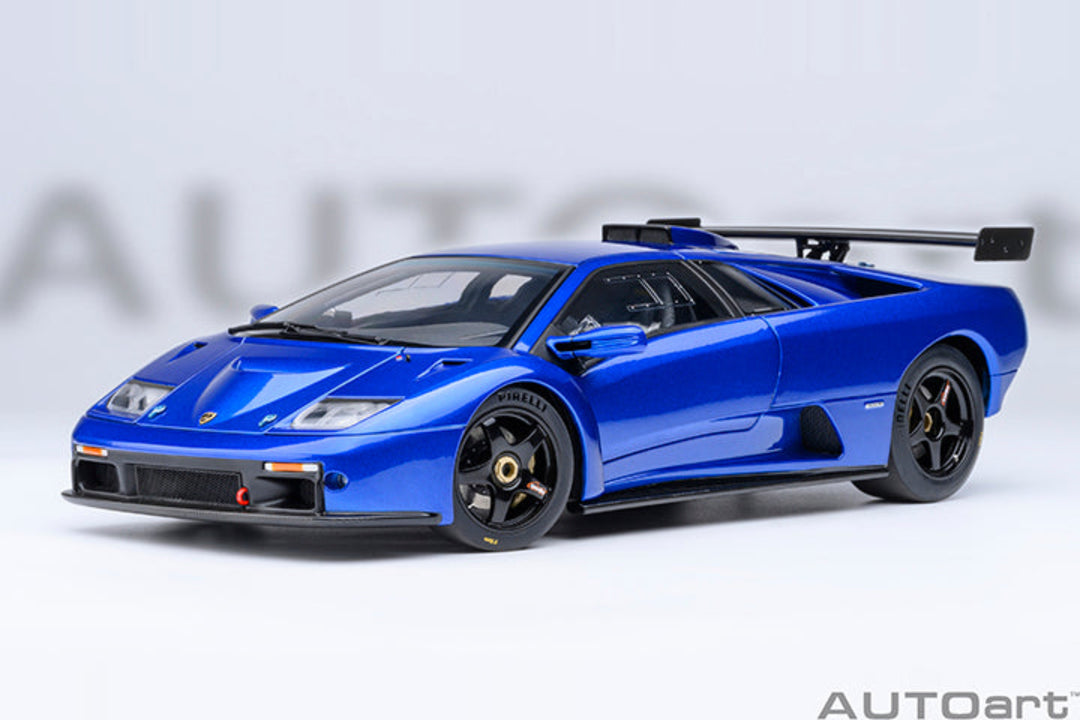 AUTOart 1:18 Lamborghini Diablo GT-R - Monterey Blue 79135