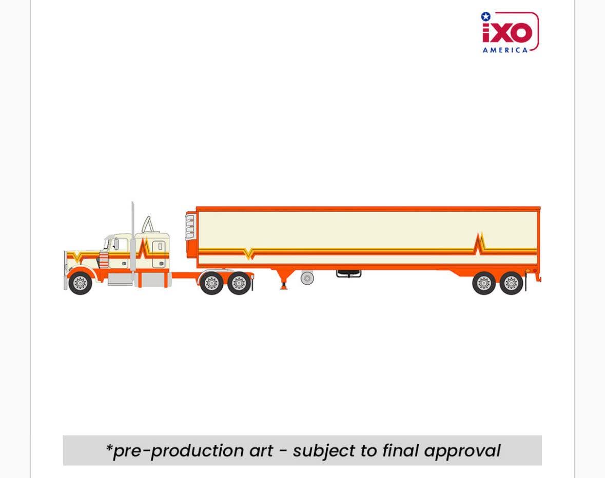 IXO Freightliner 1:64 Truck and Trailer