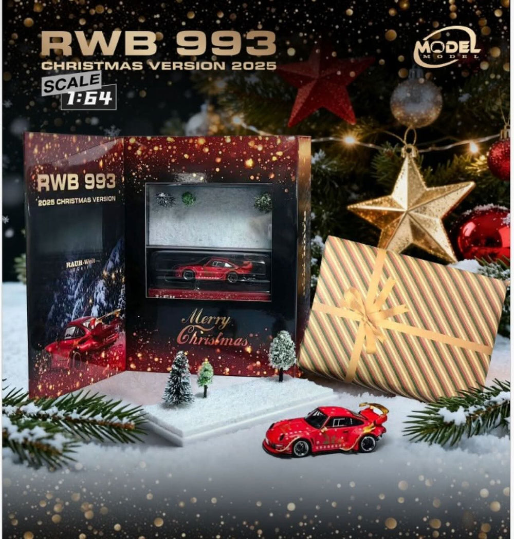 ModelModel 1/64 RWB993 Christmas Version 2025
MM64-RWB993-Christmas 2025