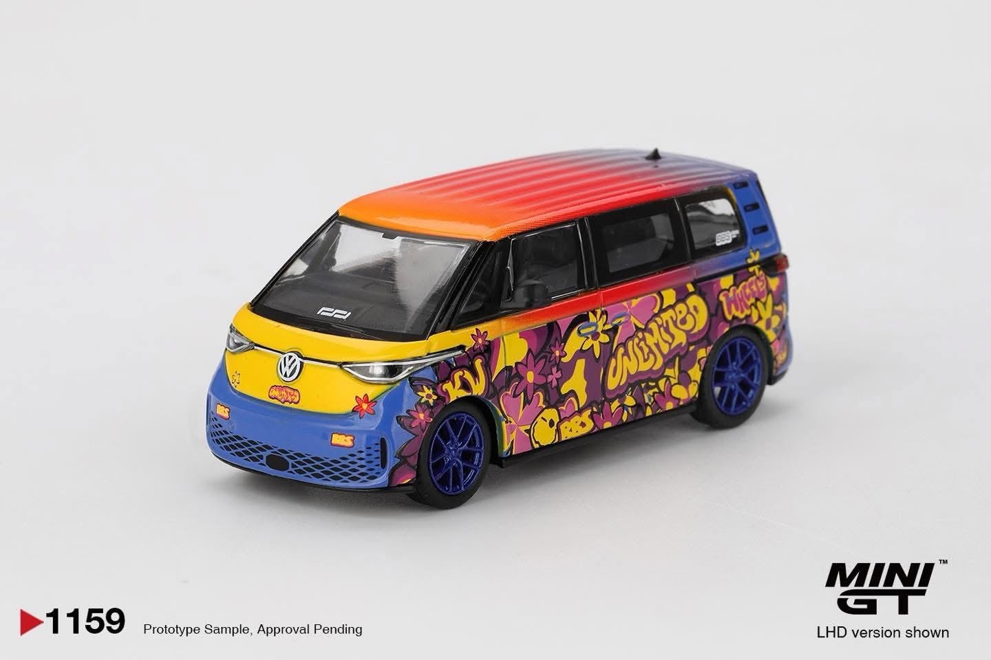 MiniGT MGT01159-L Volkswagen ID.Buzz KW/BBS