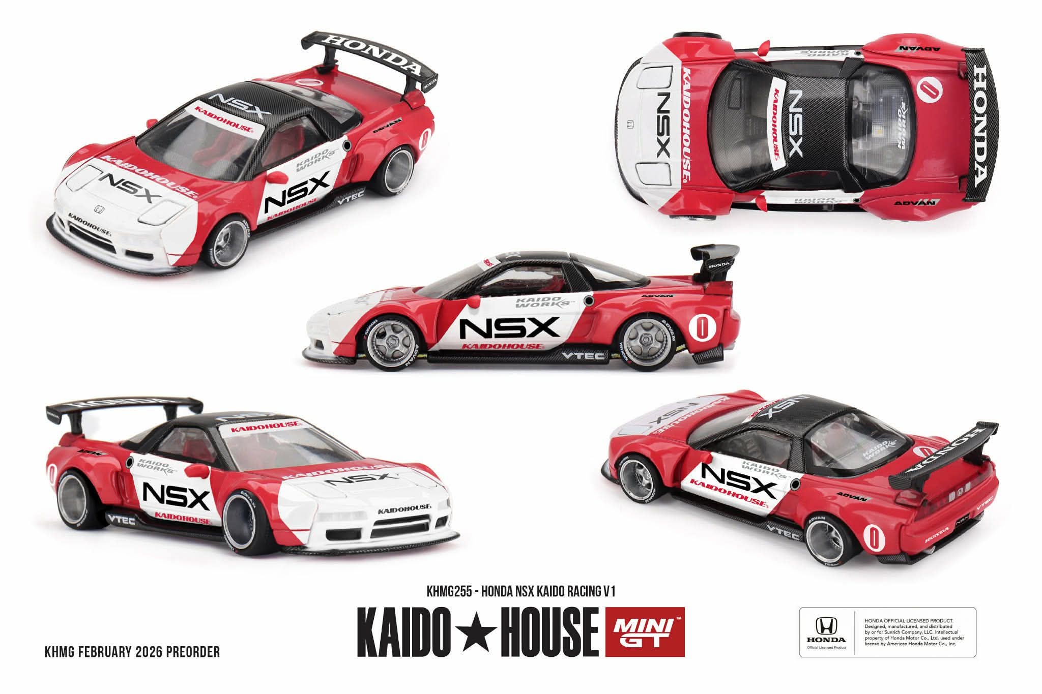 KHMG255 Honda NSX Kaido Racing V1