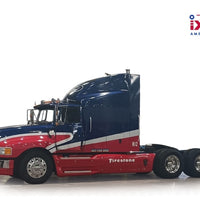IXO 1990 Ford Aeromax - Red and Blue