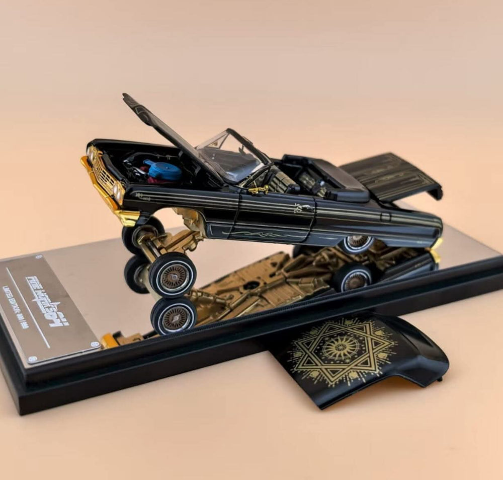 Fine Works64 1/64 Impala Car
Black Gold