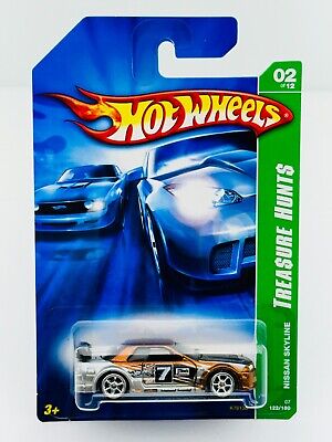 Hot Wheels 2007 Super Treasure Hunt T-Hunt - Nissan Skyline GT-R Real Riders