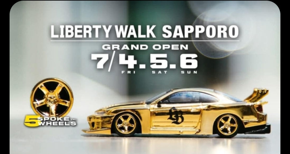 Liberty Walk Store Exclusive 5 Spoke Sapporo