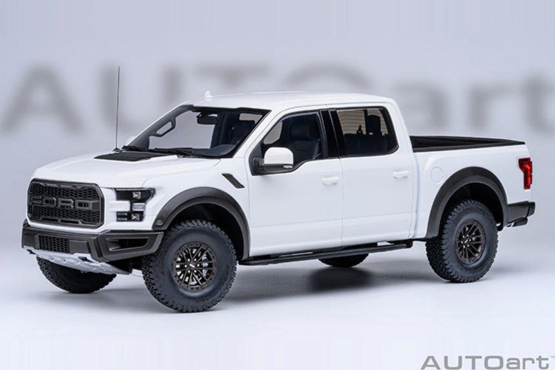 AUTOart 1:18 Ford F-150 Raptor Supercrew 2019 - Oxford White 72946