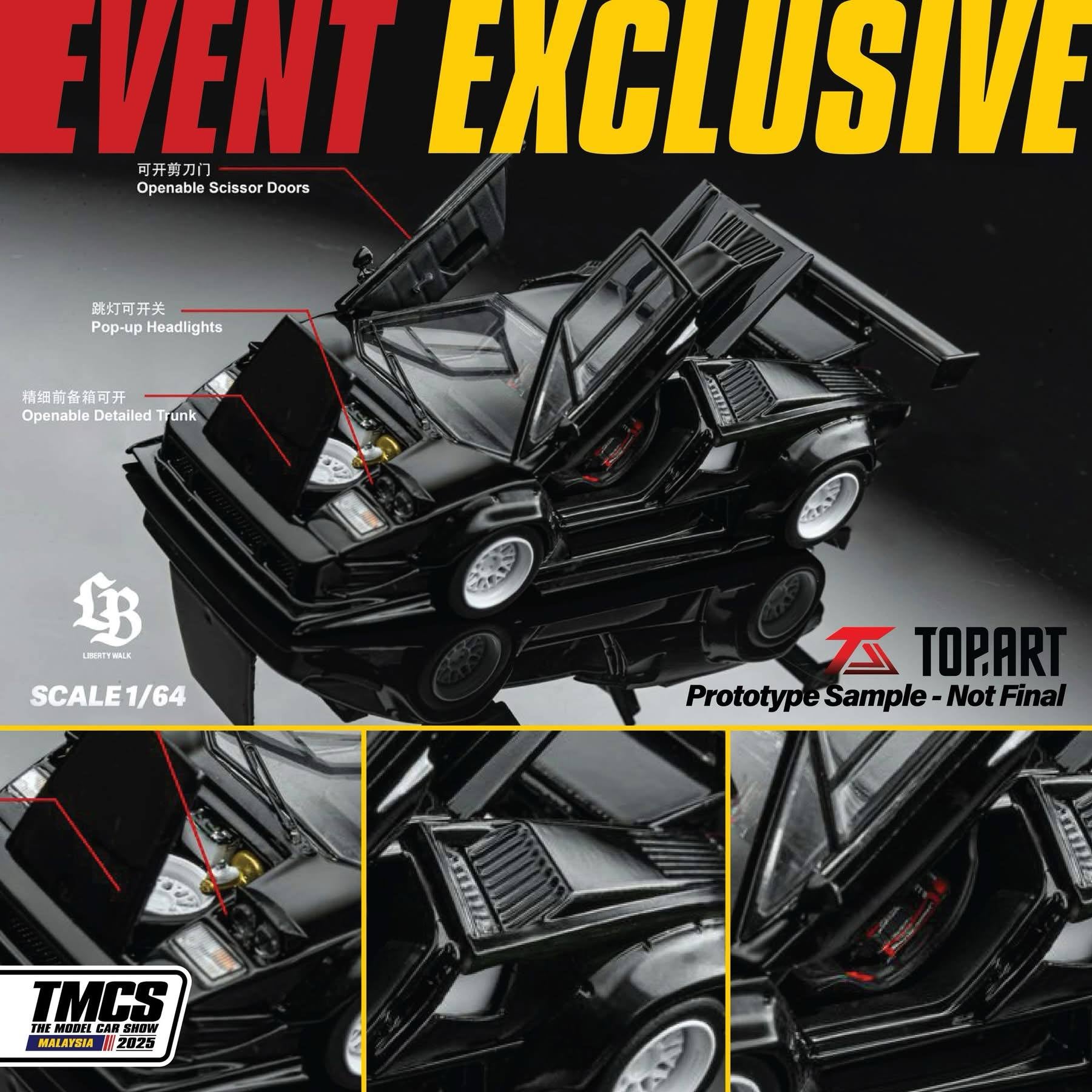 TMCS Event TopArt Liberty Walk Lamborghini