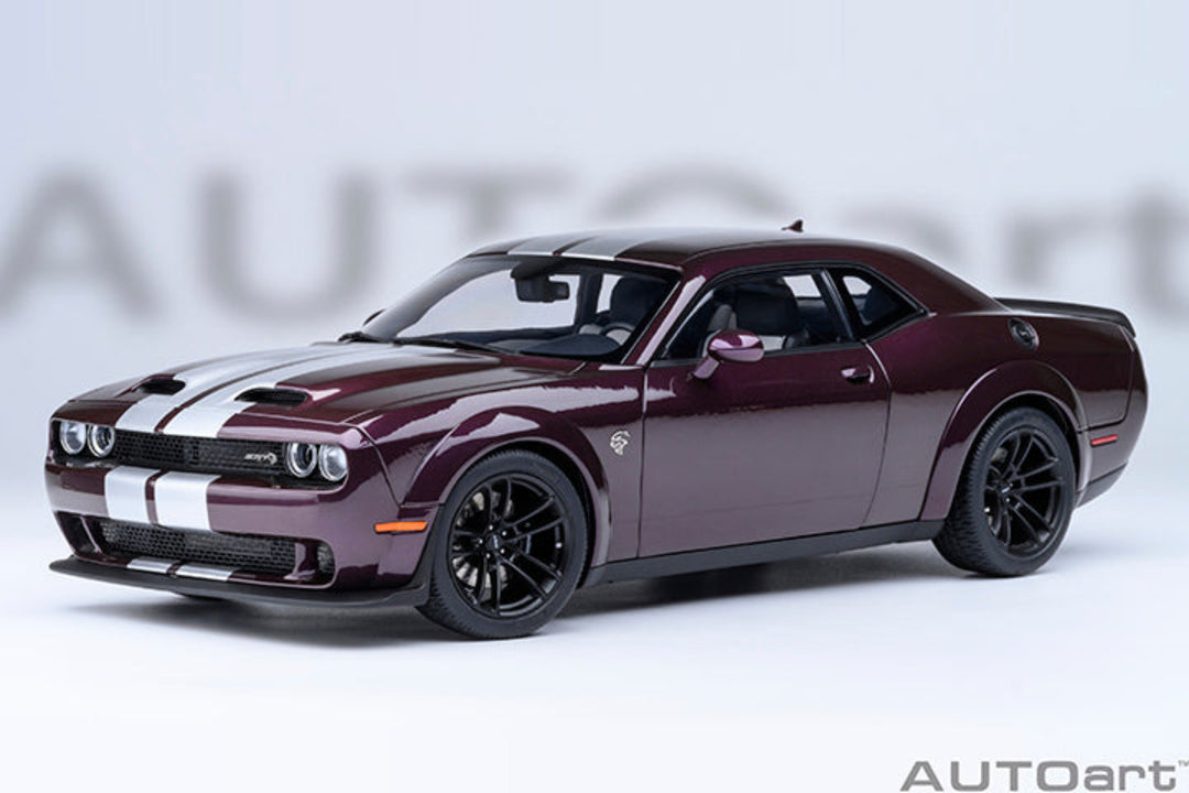 AUTOart 1:18 Dodge Challenger SRT Jailbreak 2022 - Hellrasin Purple 71762