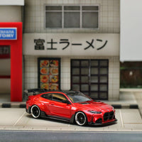 Street Weapon 1:64 BMW G82 M4 Wide-body - Metallic Red