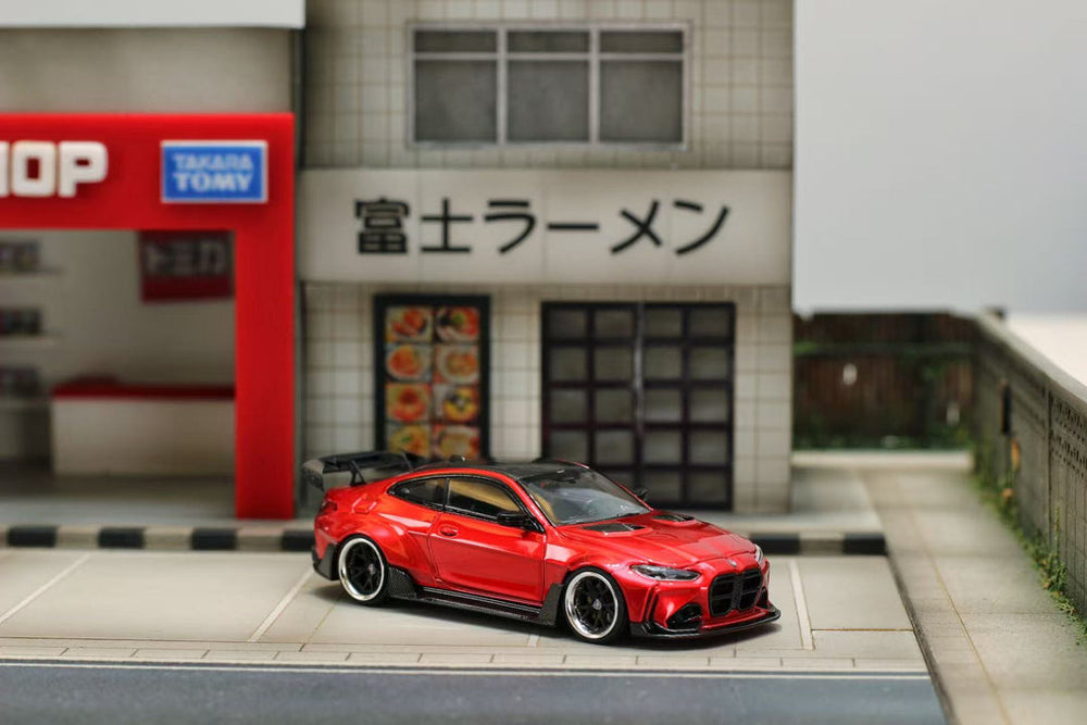 Street Weapon 1:64 BMW G82 M4 Wide-body - Metallic Red
