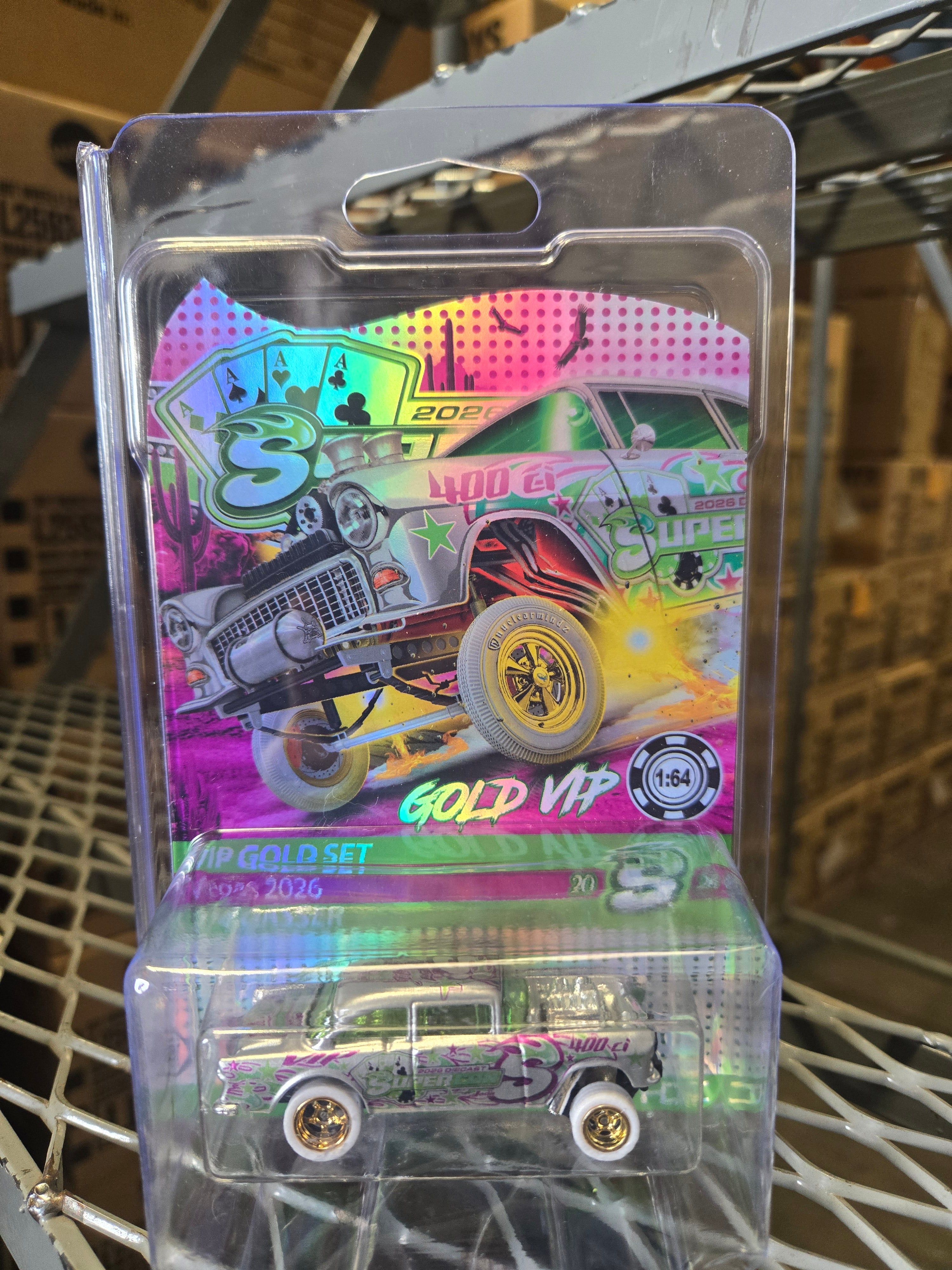 Unreleased NMD Gold VIP 1955 Gasser - Green/Silver