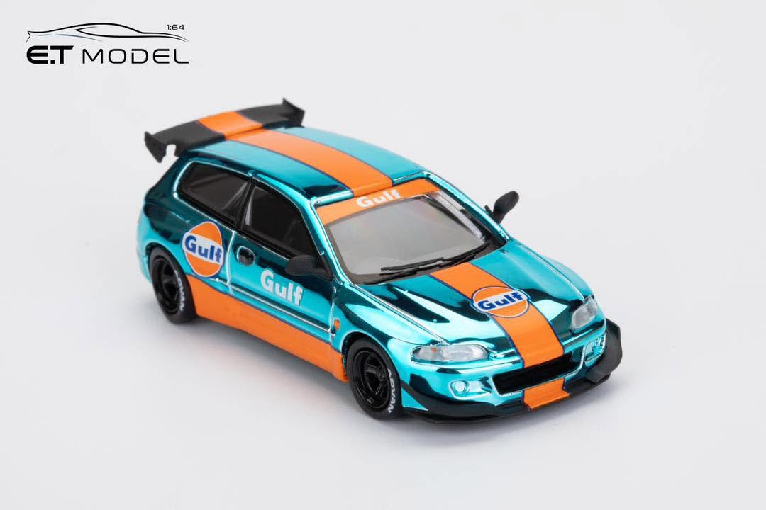 ET Model x Model Collect MC 1/64 Pandem Civic EG6 Mk5 Rocket Bunny Gulf