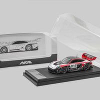 HKM 1:64 911 (992) GT3 R Rennsport Diecast Red-White