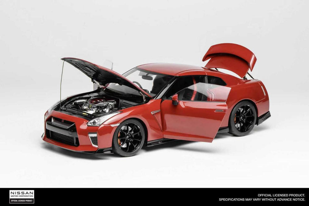 MOTORHELIX 1/18 NISSAN GT-R (R35) TRACK EDITION ENGINEERING BY NISMO 2020 
VIBRANT RED M83511 
Limited 299 PCS
