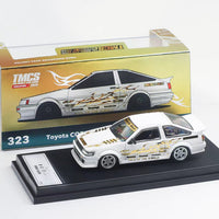 1:64 RWB AE86 TMCS Singapore Limited Edition White with Chrome Gold