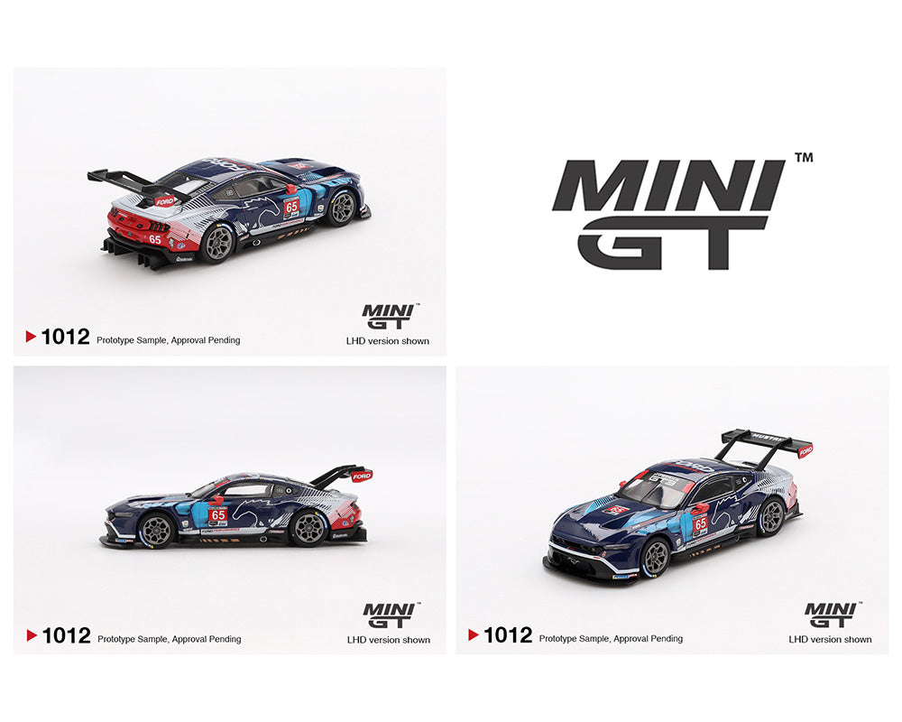 (Preorder) Mini GT 1:64 Ford Mustang GT3 #65 Ford Multimatic Motorsports 2024 IMSA Daytona 24 Hrs