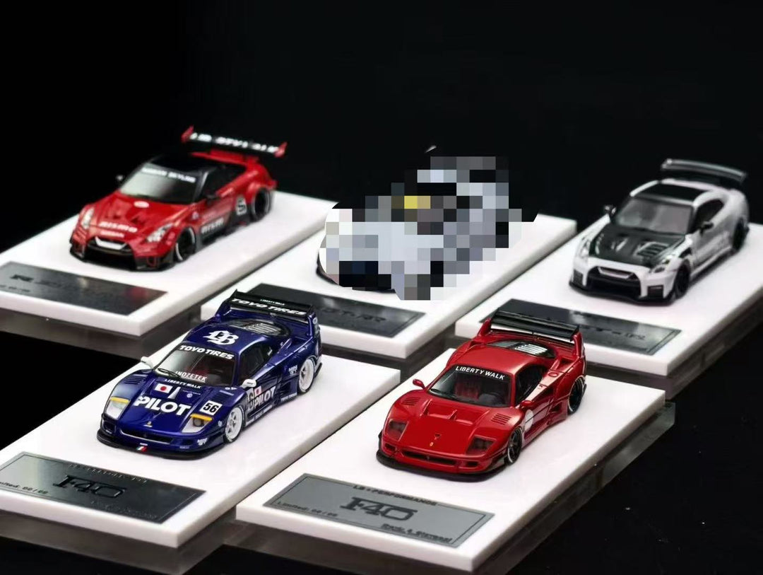 DG 1:64 LBWK GTR R35 / F40 Event Specials Set of 4