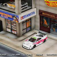 GHOST PLAYER 1/64 LBWK F40 Flash Livery Diecast Model Pink Flash