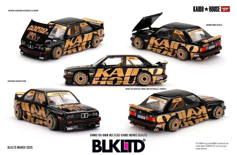 Kaido House BLKLTD BMW M3 E30
