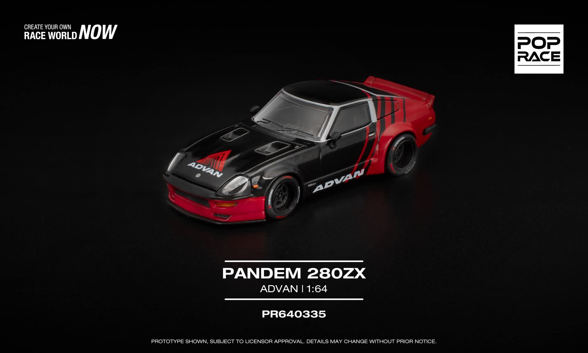 Pop Race PR640335 PANDEM 280ZX ADVAN
