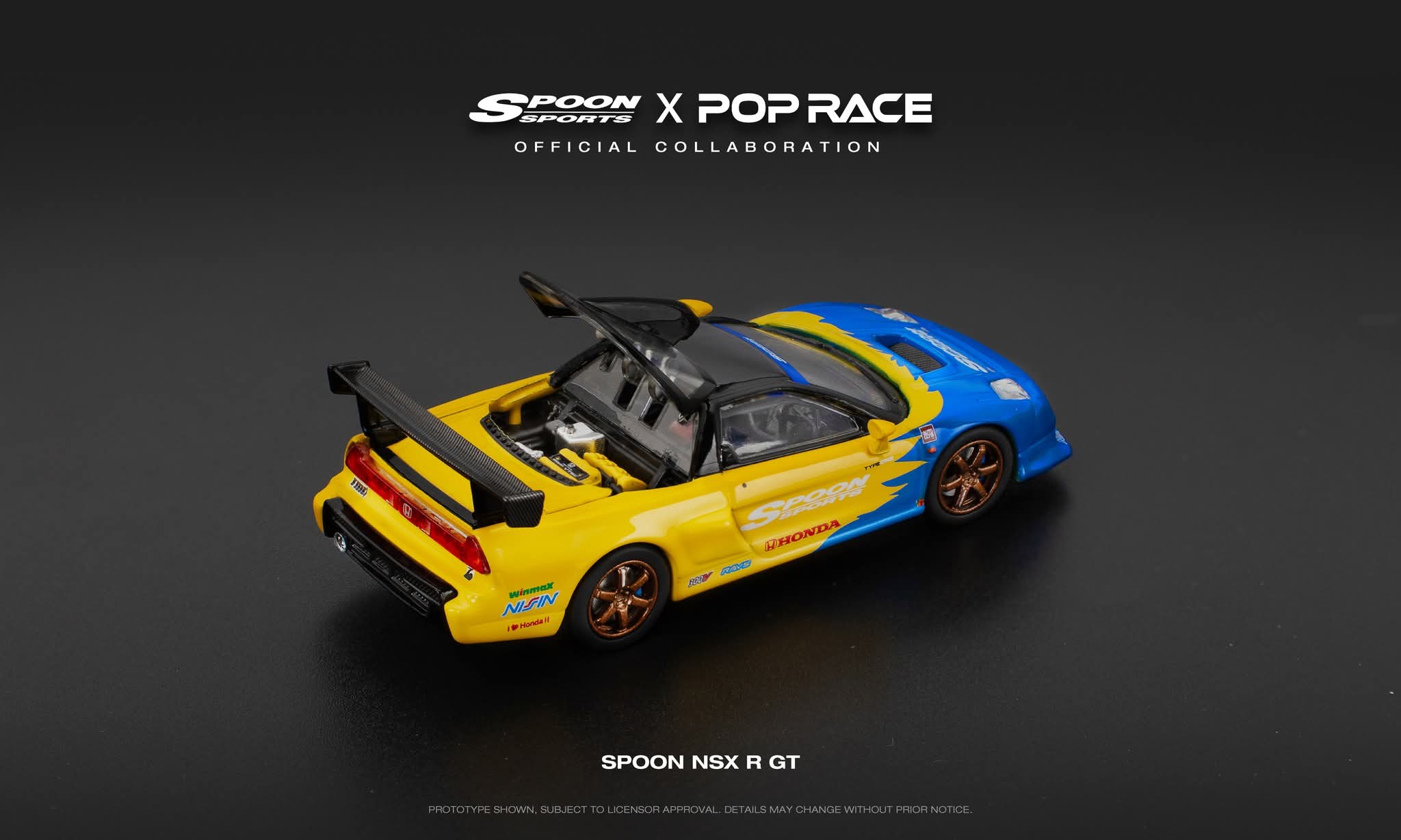 Pop Race Spoon Racing Colloboration Acura NSX RGT