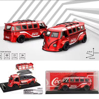 Coke T1 VW Bus Red